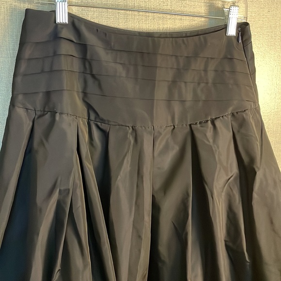 FLO ATELIER Black Taffeta Skirt - Picture 3 of 12